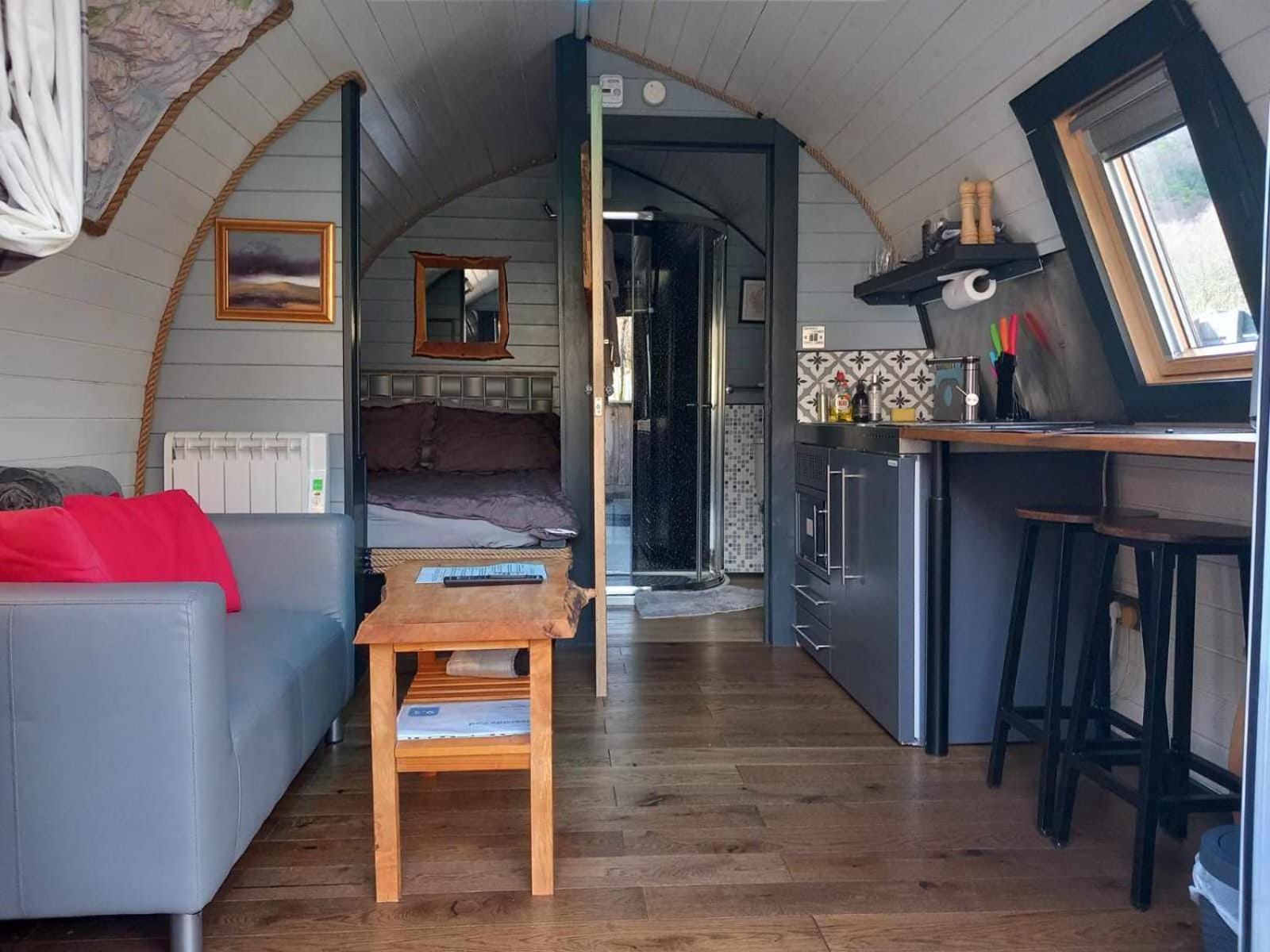 קינלוכלבן Riverside Pod, West Highland Way Holidays מראה חיצוני תמונה