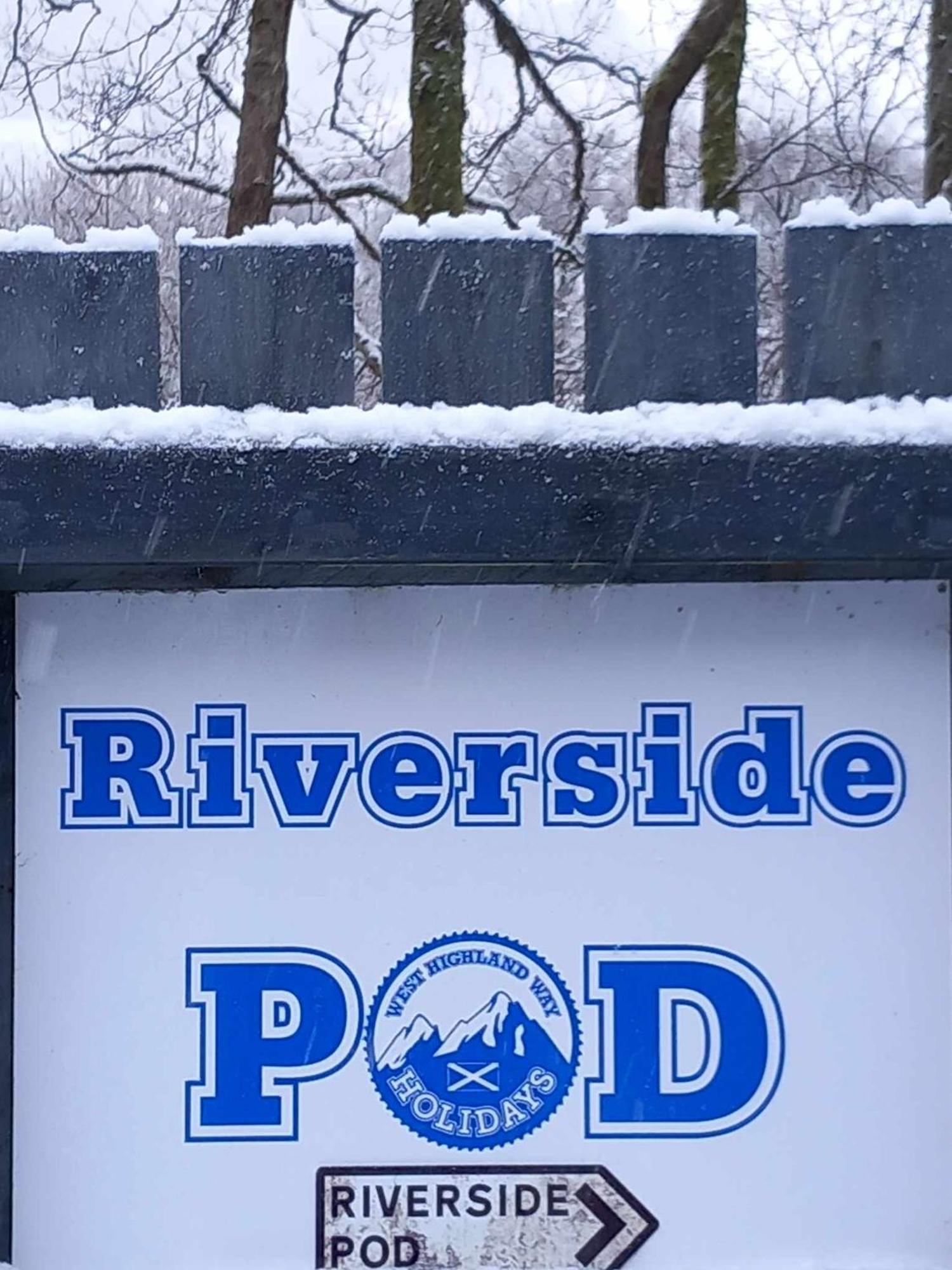 קינלוכלבן Riverside Pod, West Highland Way Holidays מראה חיצוני תמונה
